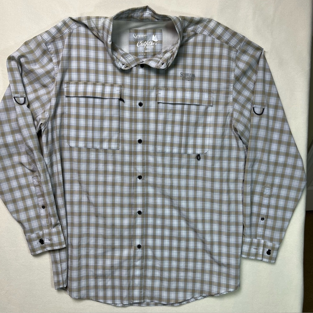 Men's Scheels Outfitters No Fly Zone Long Sleeve Button Up‎ Shirt